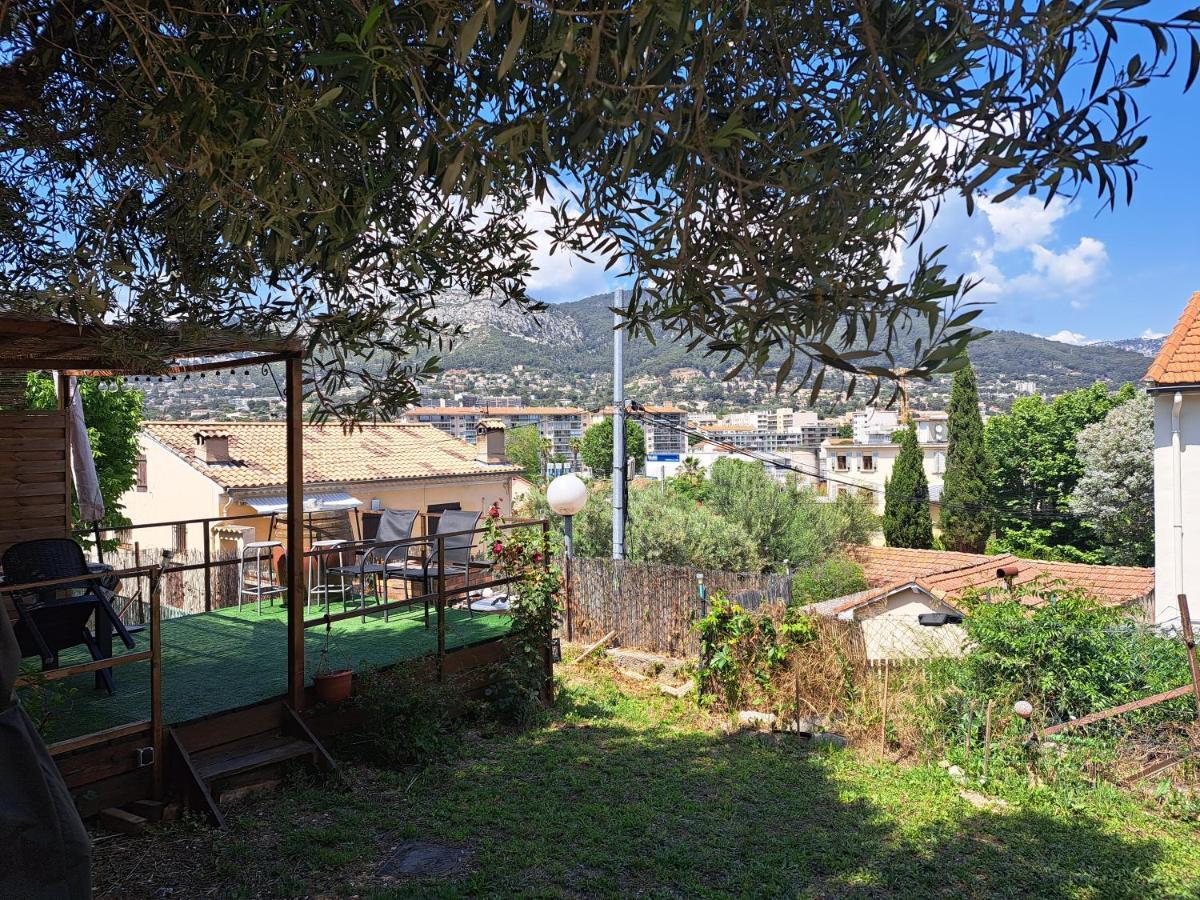 Location Vacances T4 Bas De Villa Toulon Exterior foto